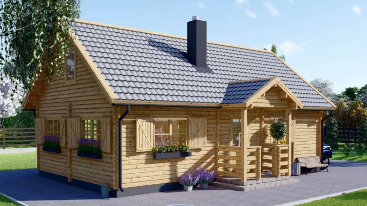 Esta casa prefabricada de dos plantas se vende con descuento: menos de 26.000 euros
