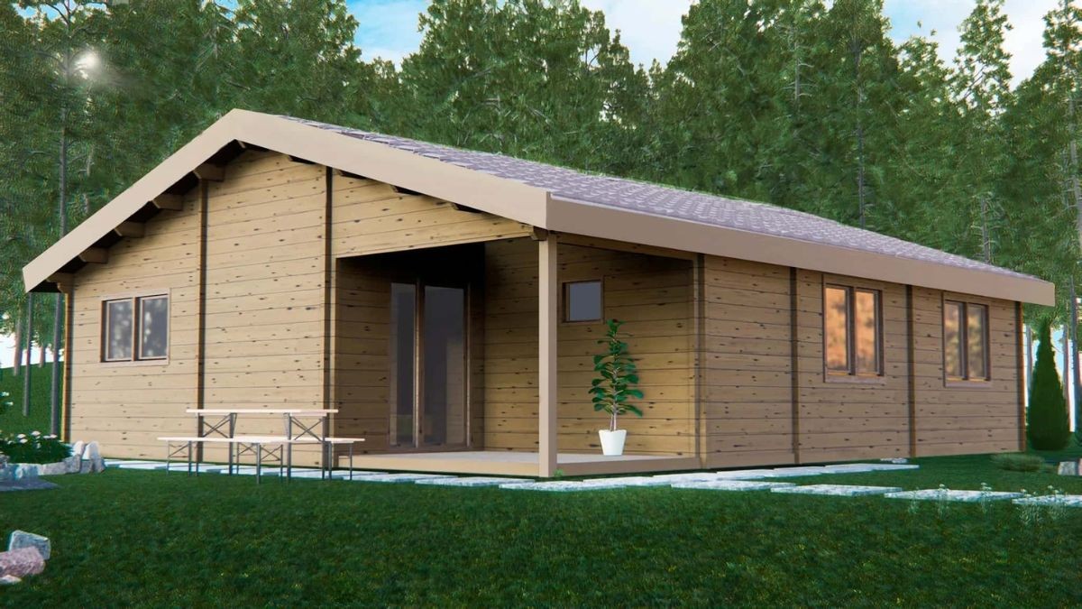 Esta casa prefabricada es para toda la familia: tres habitaciones por menos de 25.000 euros