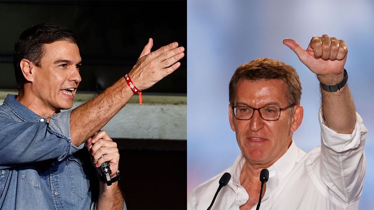 Elecciones 23-J: la resistencia de la izquierda amarga la victoria de Feijóo y el PP