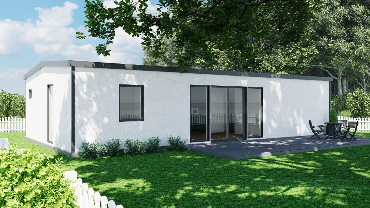 Tres casas prefabricadas para toda la familia por menos de 25.000 euros
