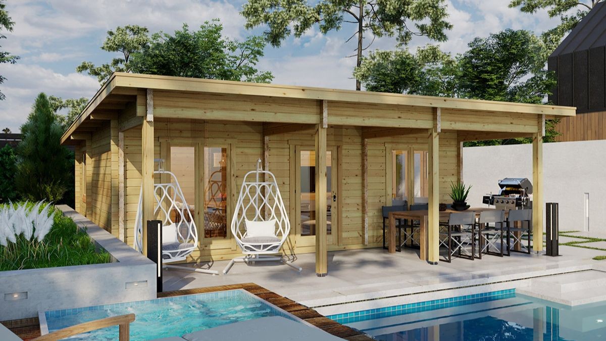 Esta casa prefabricada con 2 habitaciones y terraza está rebajada y cuesta menos de 23.000 euros