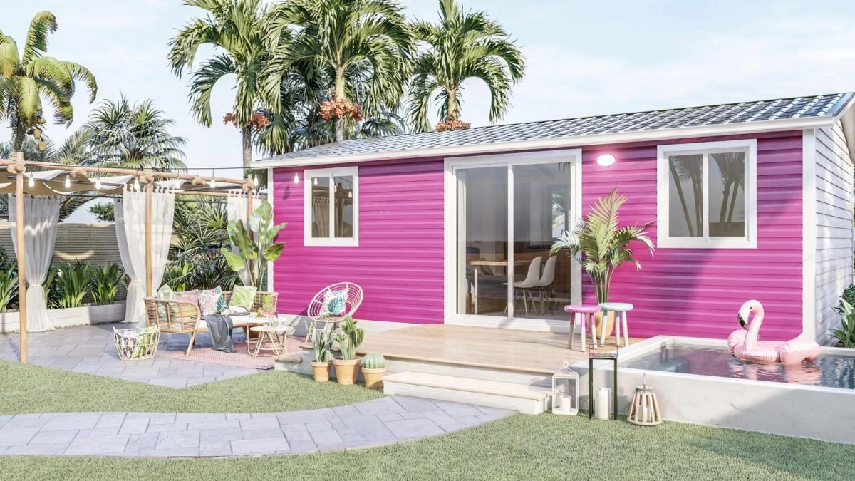 La casa prefabricada de tres dormitorios y personalizable que se vende por 35.700 euros