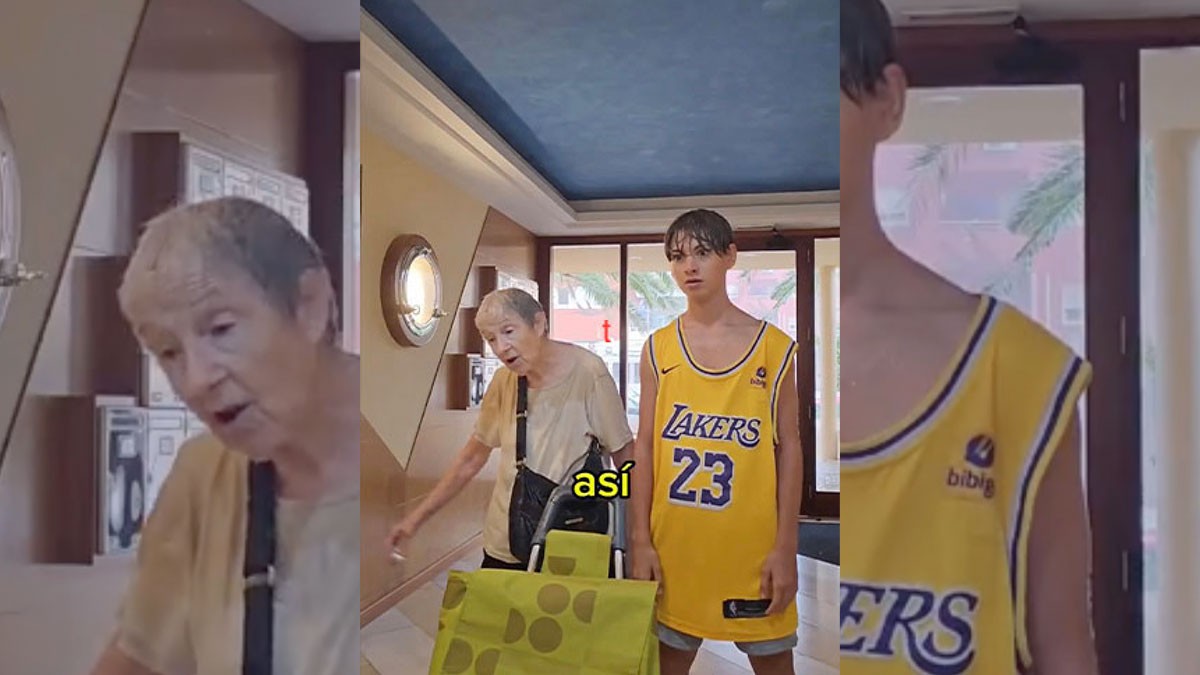 “Así es ir de compras con mi abuela”: el video viral que está sorprendiendo a todos