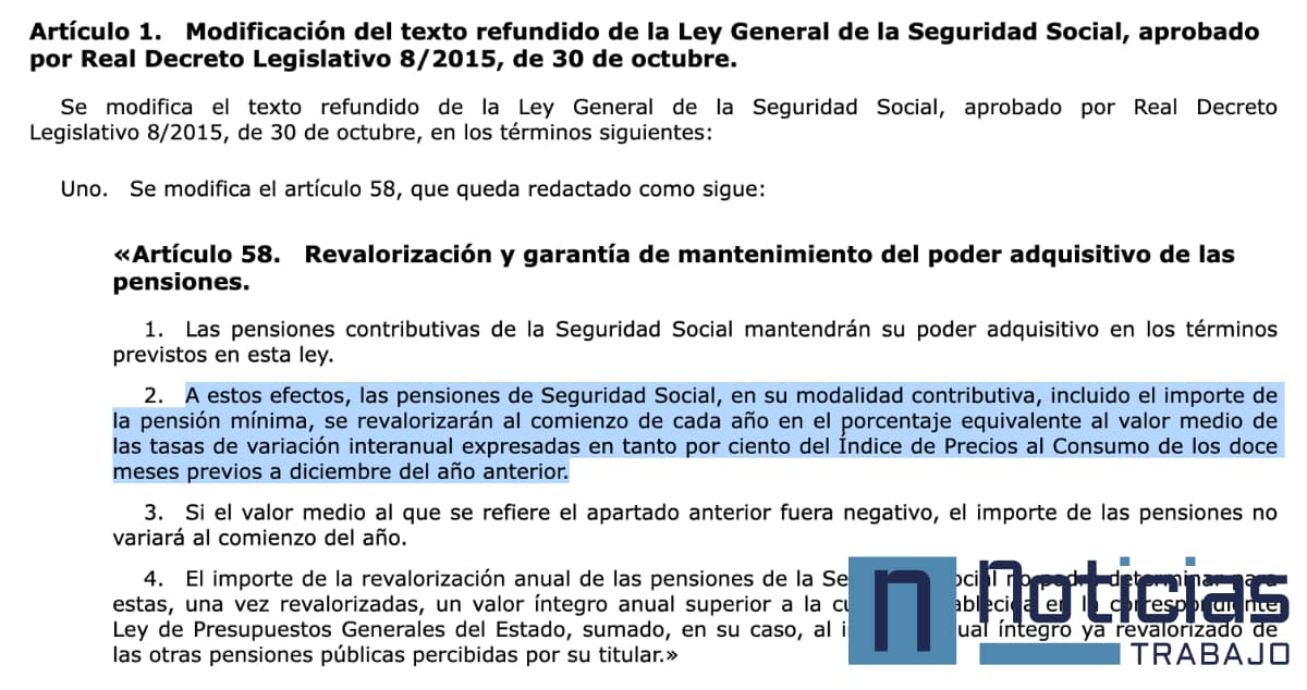 Imagen del artículo 58.2 de la Ley 21/2021