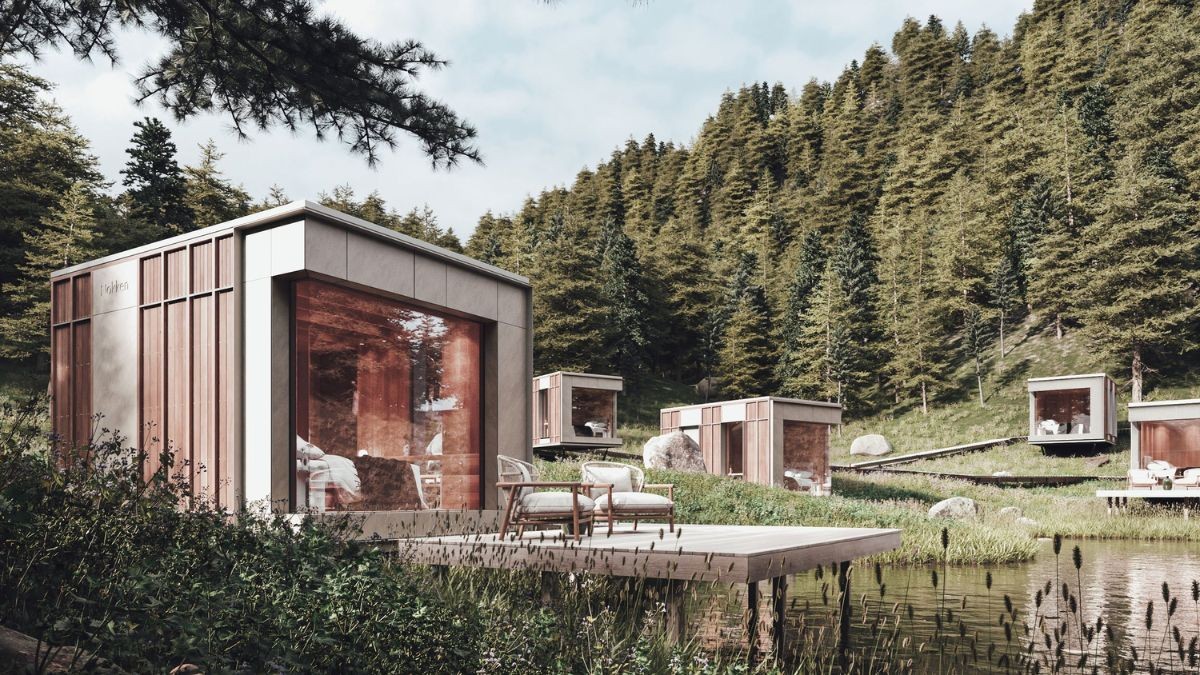La baratísima casa prefabricada con estilo nórdico y por menos de 50.000 euros