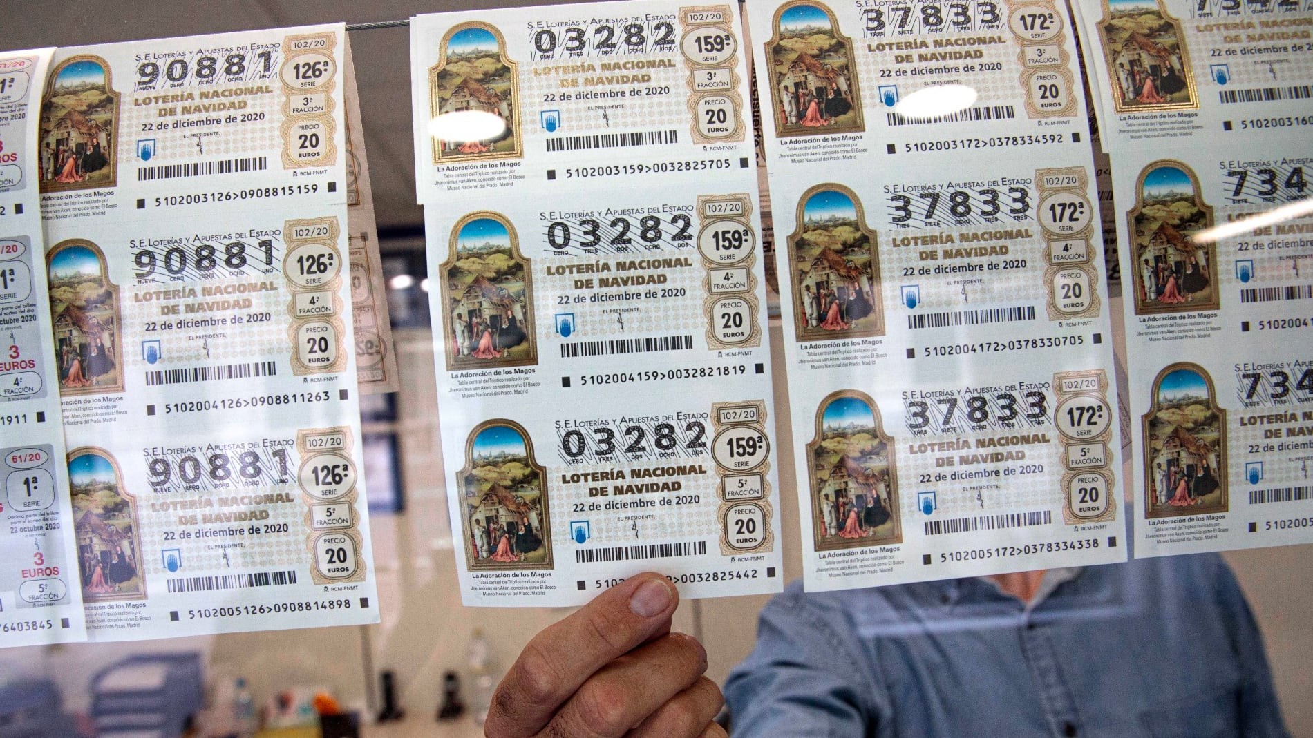 Hacienda pone estas multas por revender un décimo de la Lotería de Navidad