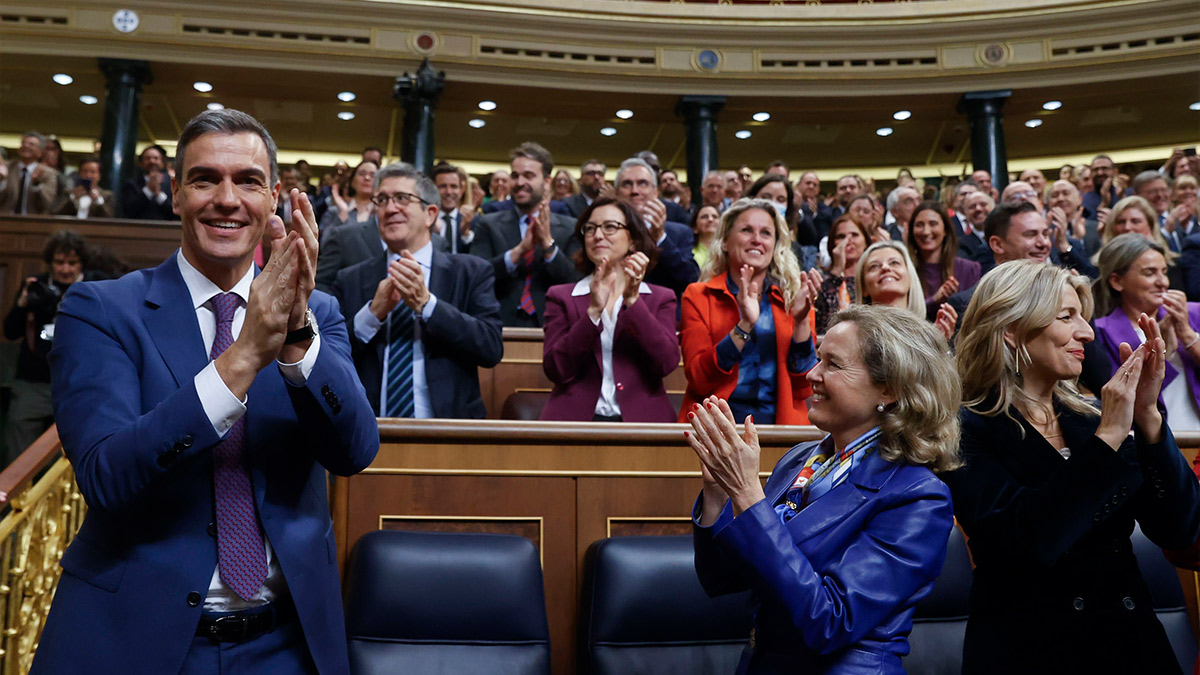 Pedro Sánchez, reelegido presidente del Gobierno