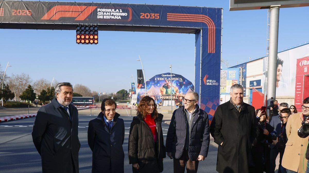 La Fórmula 1 creará en Madrid 8.200 empleos directos y 4.500 millones en ingresos