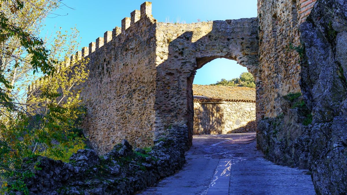 Calles de la localidad de Buitrago de Lozoya.