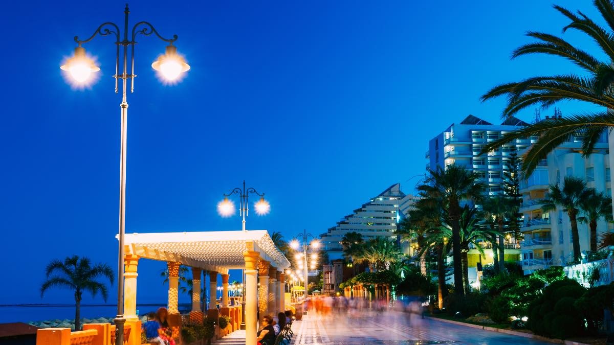 Paseo marítimo Benalmadena