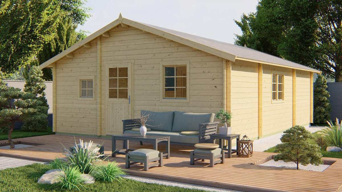 Esta casa prefabricada con 3 habitaciones y espacio para toda la familia se vende por menos de 10.500 euros
