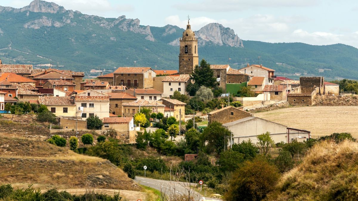 Una aldea rural en Asturias