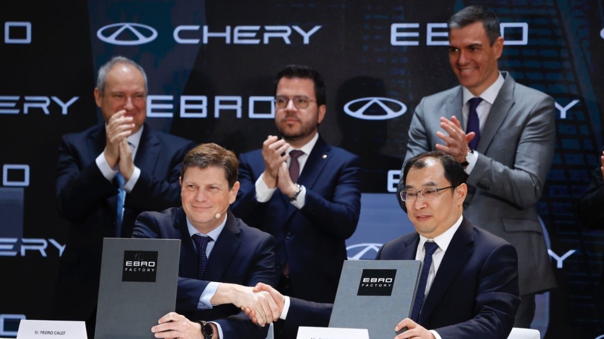 Chery y Ebro darán empleo a 1.250 personas y producirán 150.000 coches en España