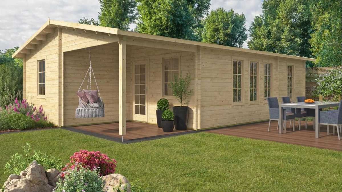 Esta casa prefabricada con 3 habitaciones y porche se vende por 18.200 euros y está disponible en menos de un mes