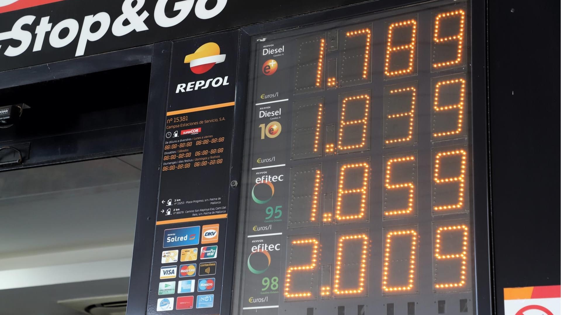 El precio de la gasolina da un giro radical y vuelve a marcar máximos