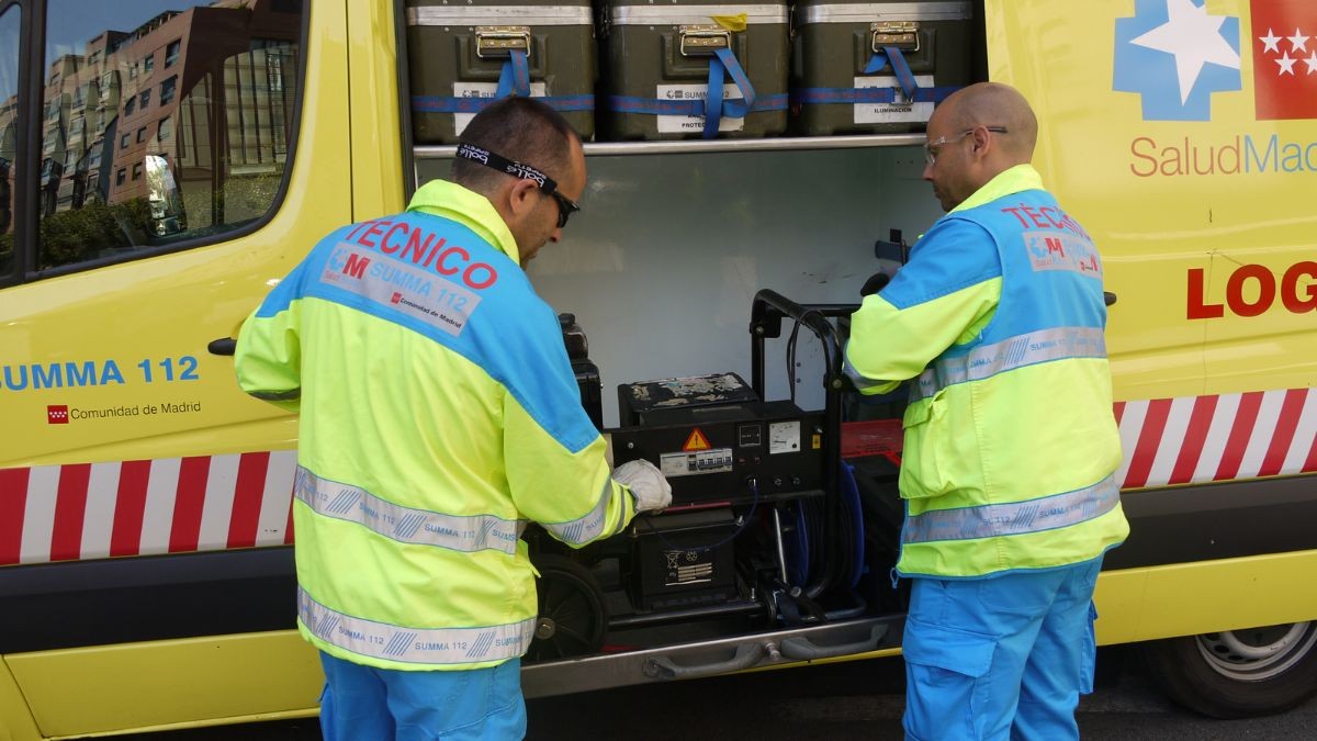 Técnicos sanitarios en Madrid.