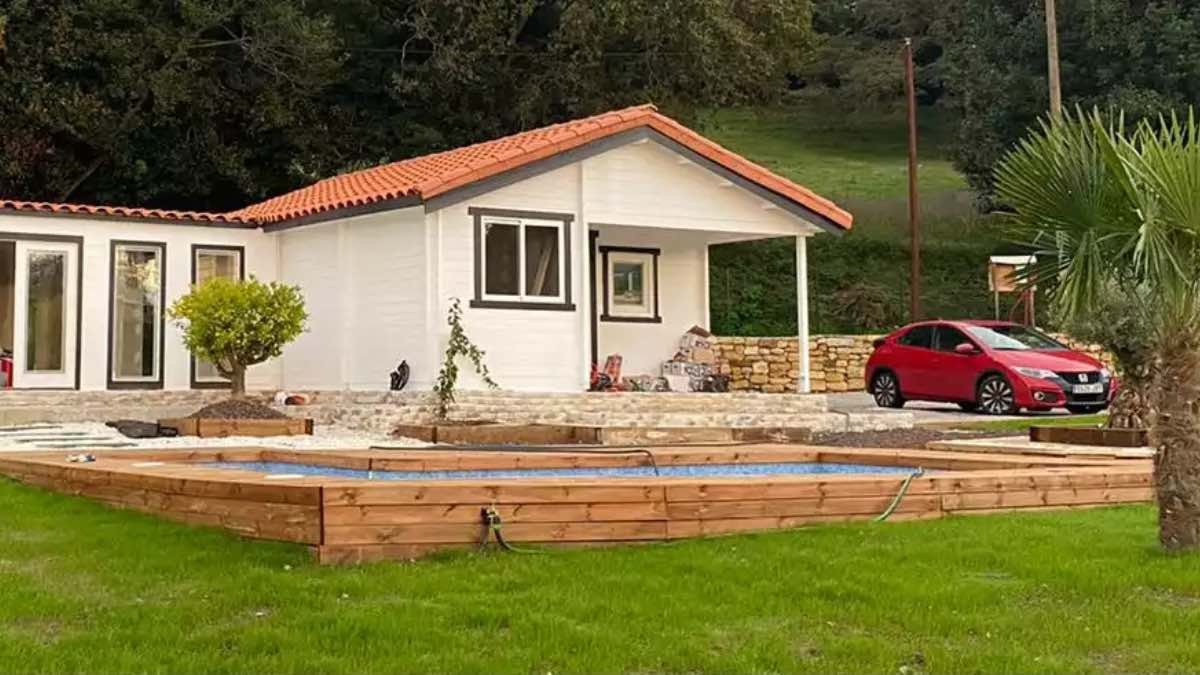 La casa prefabricada súper rebajada que incluye porche y ventanas de doble acristalamiento: menos de 18.000 euros