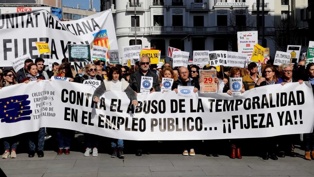 Malas noticias para los interinos: cientos de procesos paralizados a la espera del TJUE