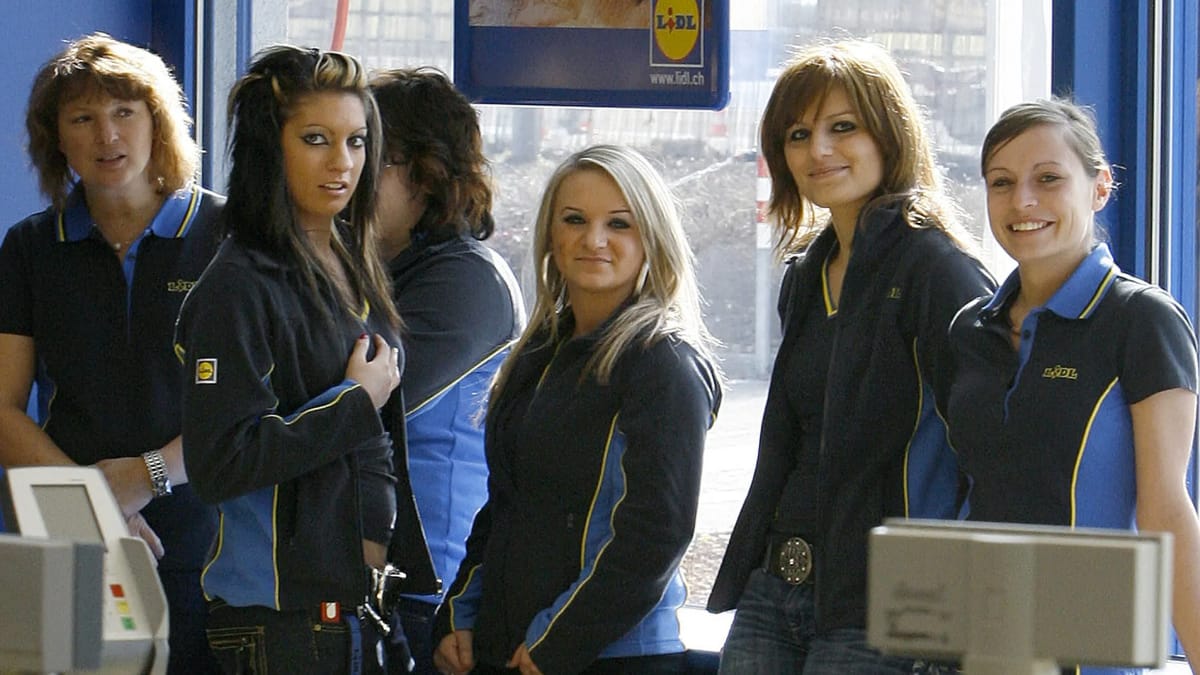 Trabajadoras de Lidl