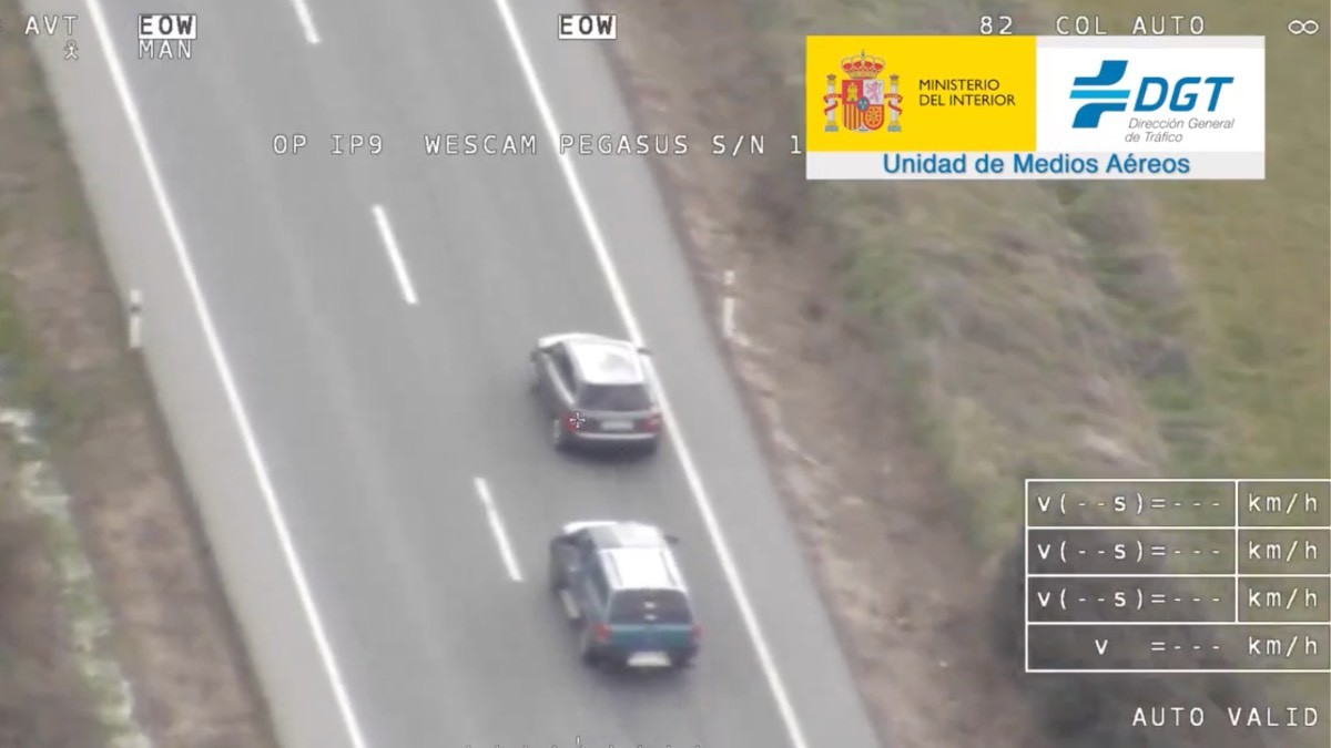 Si adelantas como en este vídeo de la DGT, te multarán con 200 euros y 4 puntos menos