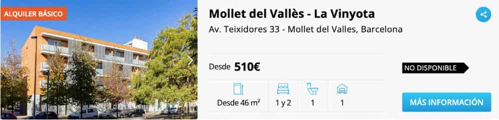Pisos de alquiler en Barcelona