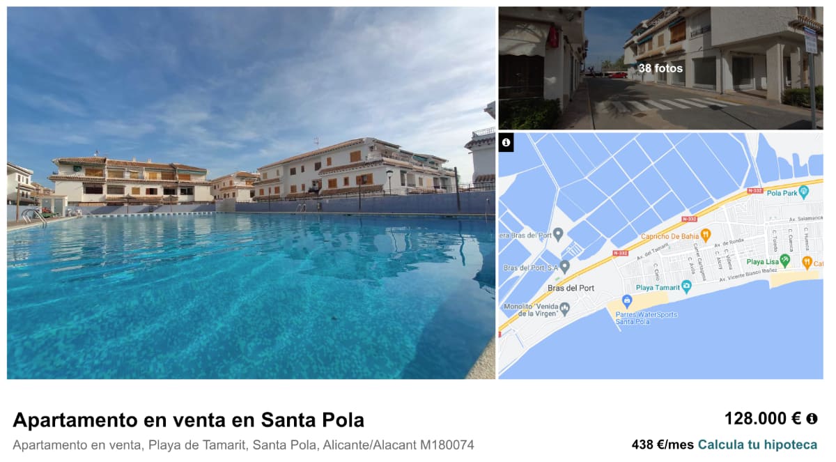 Apartamento en Santa Pola, Alicante