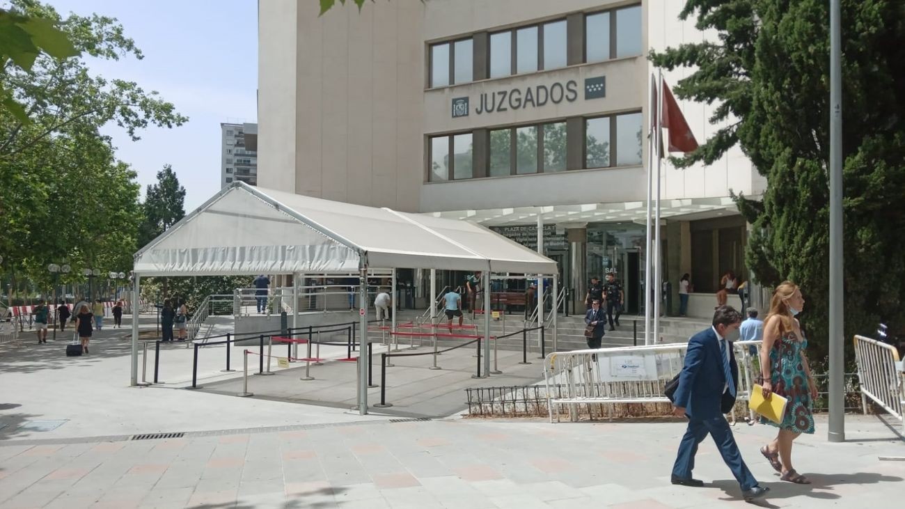 CCOO denuncia que los empleados de los juzgados de Plaza de Castilla trabajan a 35 grados de temperatura