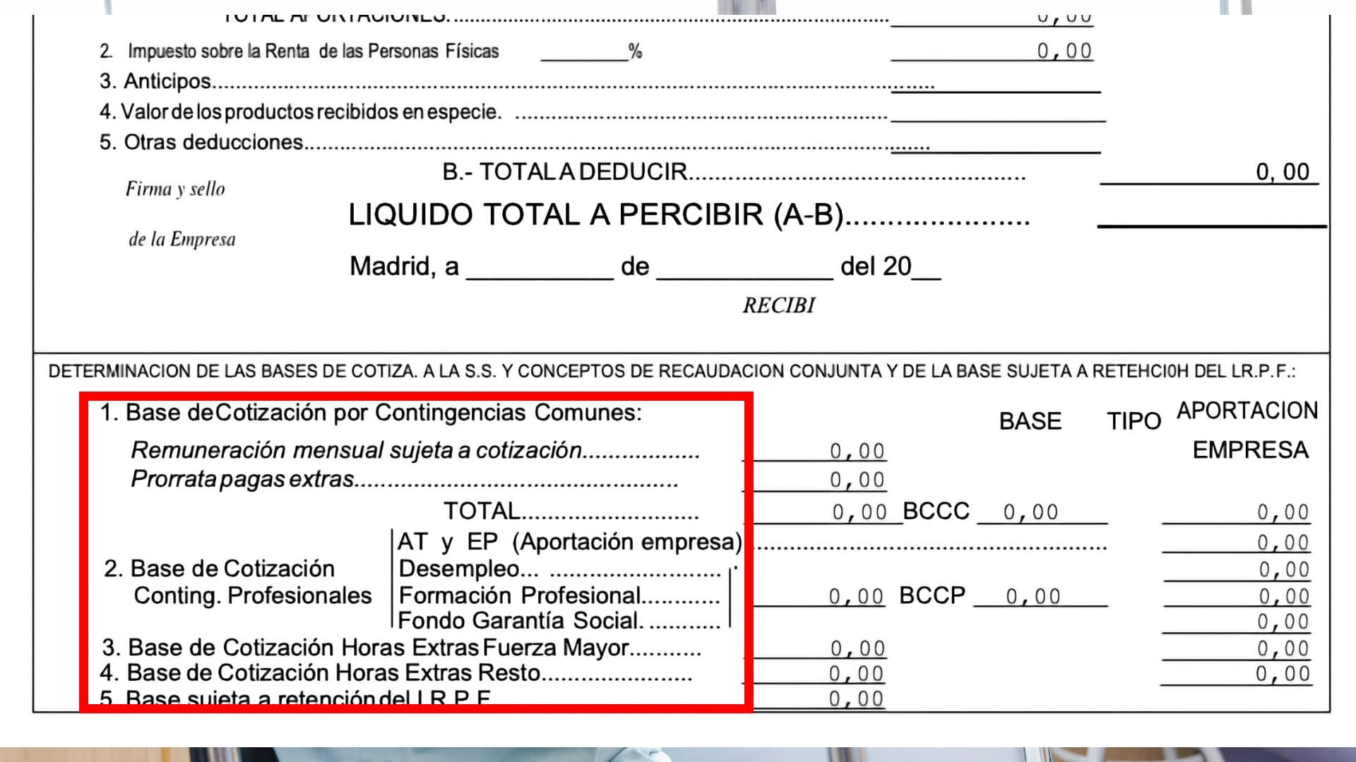 La Seguridad Social pide a los trabajadores revisar este dato en la nómina: es lo más importante