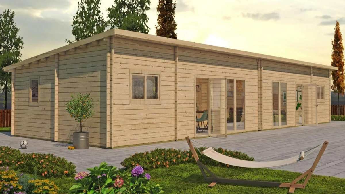 La increíble casa prefabricada con 6 habitaciones y dos baños que tan solo cuesta 22.100 euros
