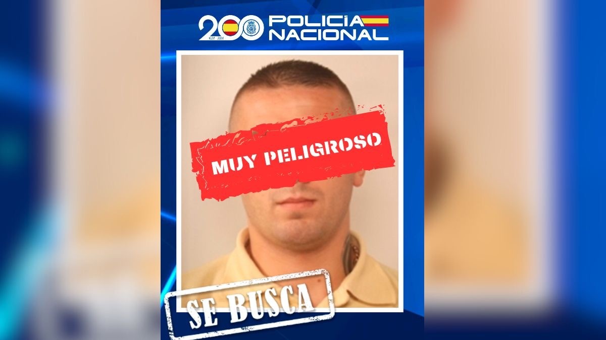 La Policía Nacional busca a este delincuente ‘muy peligroso’: pide la colaboración de los ciudadanos