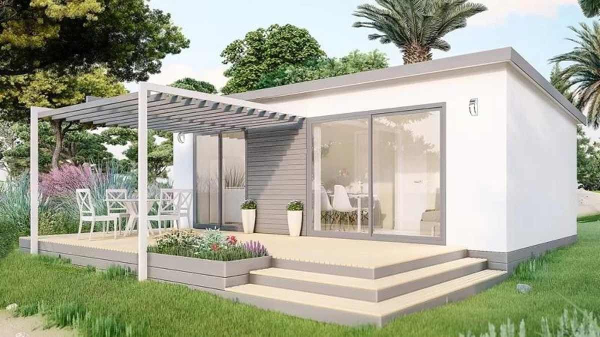 La increíble casa prefabricada con 2 habitaciones totalmente amueblada y con cocina equipada que se vende a un precio único
