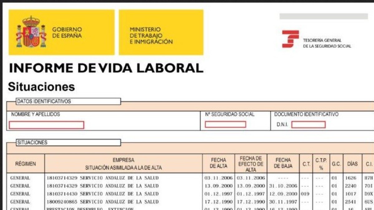 Así puedes rectificar la vida laboral por Internet para aumentar la cotización en la Seguridad Social