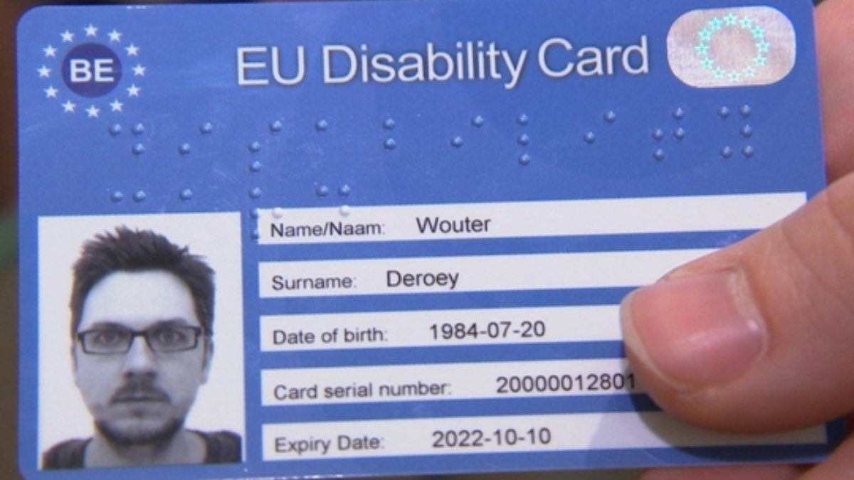Las tarjetas de discapacidad servirán en toda la Unión Europea