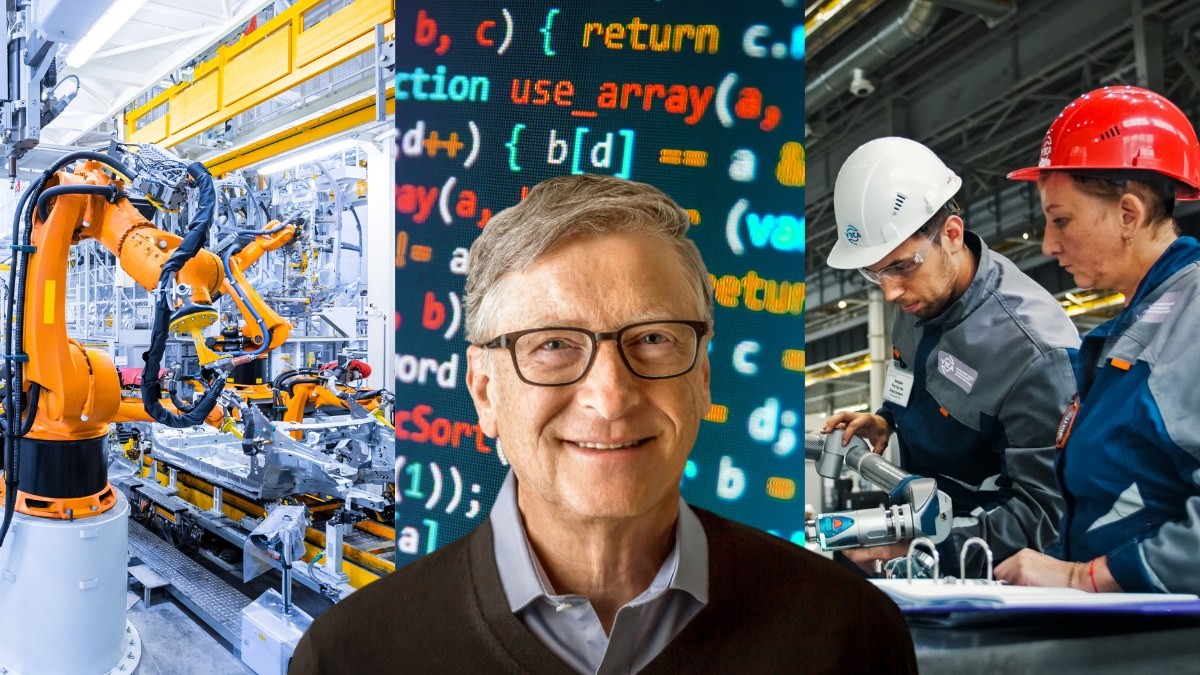 Bill Gates revela las tres únicas profesiones que van a sobrevivir a la Inteligencia Artificial