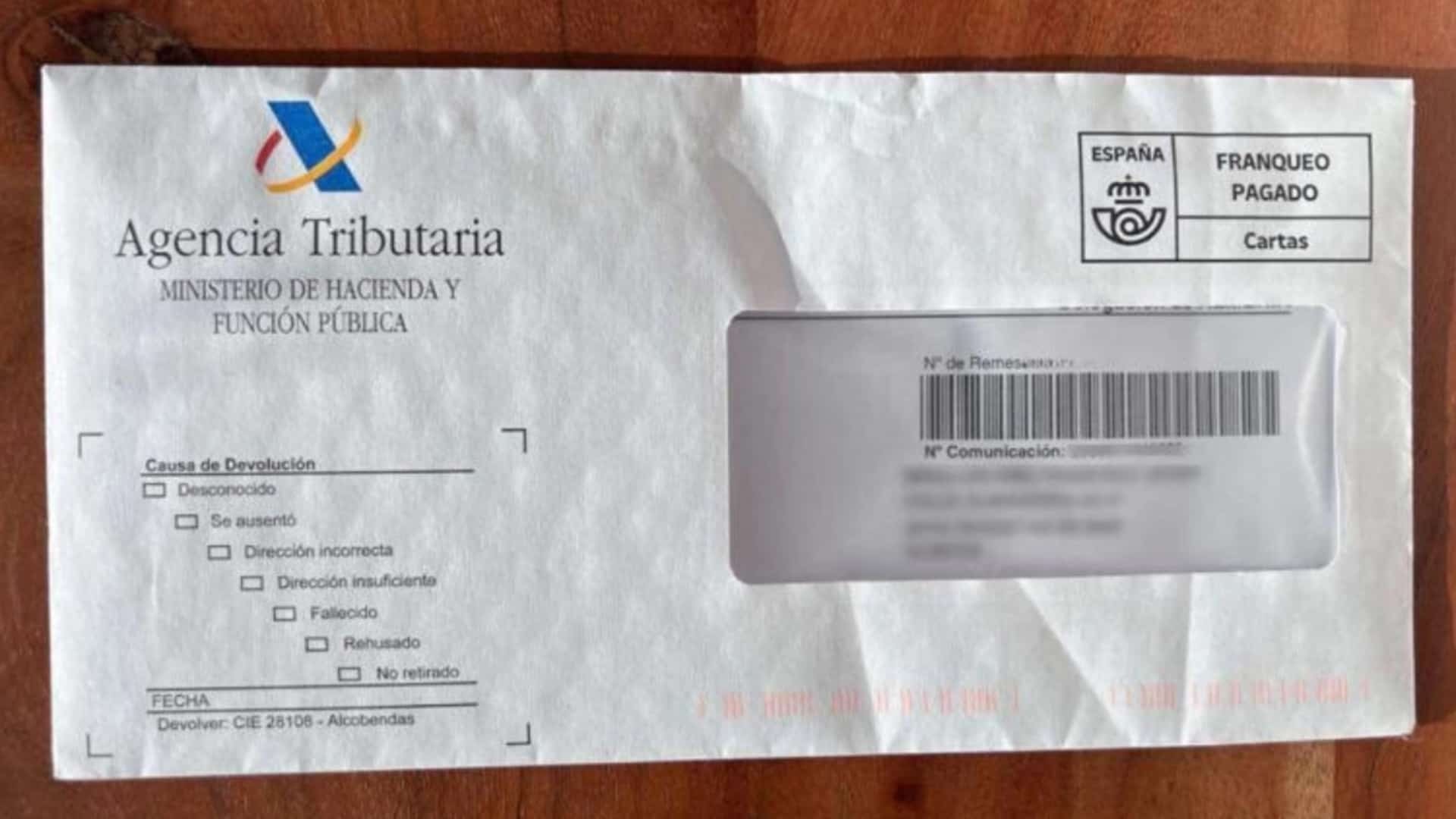 Hacienda puede enviar sus “cartas del miedo” a las personas que no pagaron el segundo plazo de la Renta