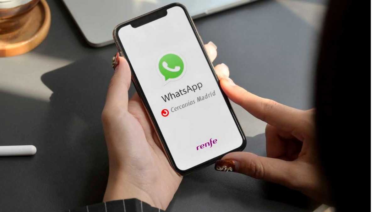 Renfe lanza un canal de WhatsApp para informar en tiempo real los de retrasos e incidencias en sus servicios