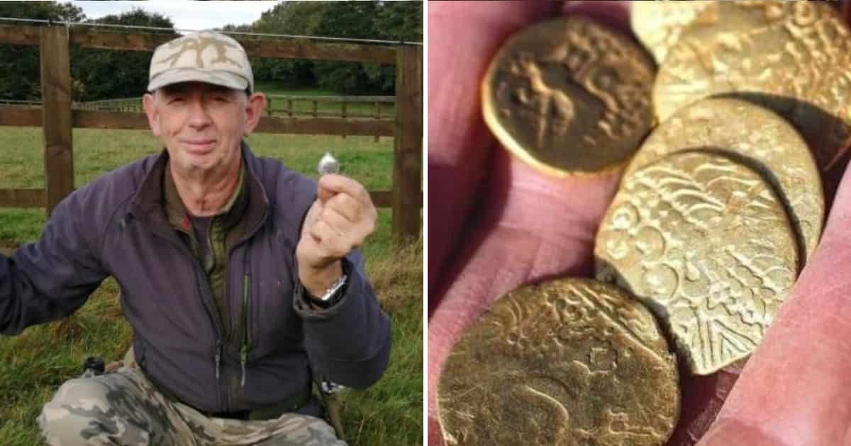 Un jubilado de 68 años encuentra varias monedas de oro valoradas en 35.000 euros