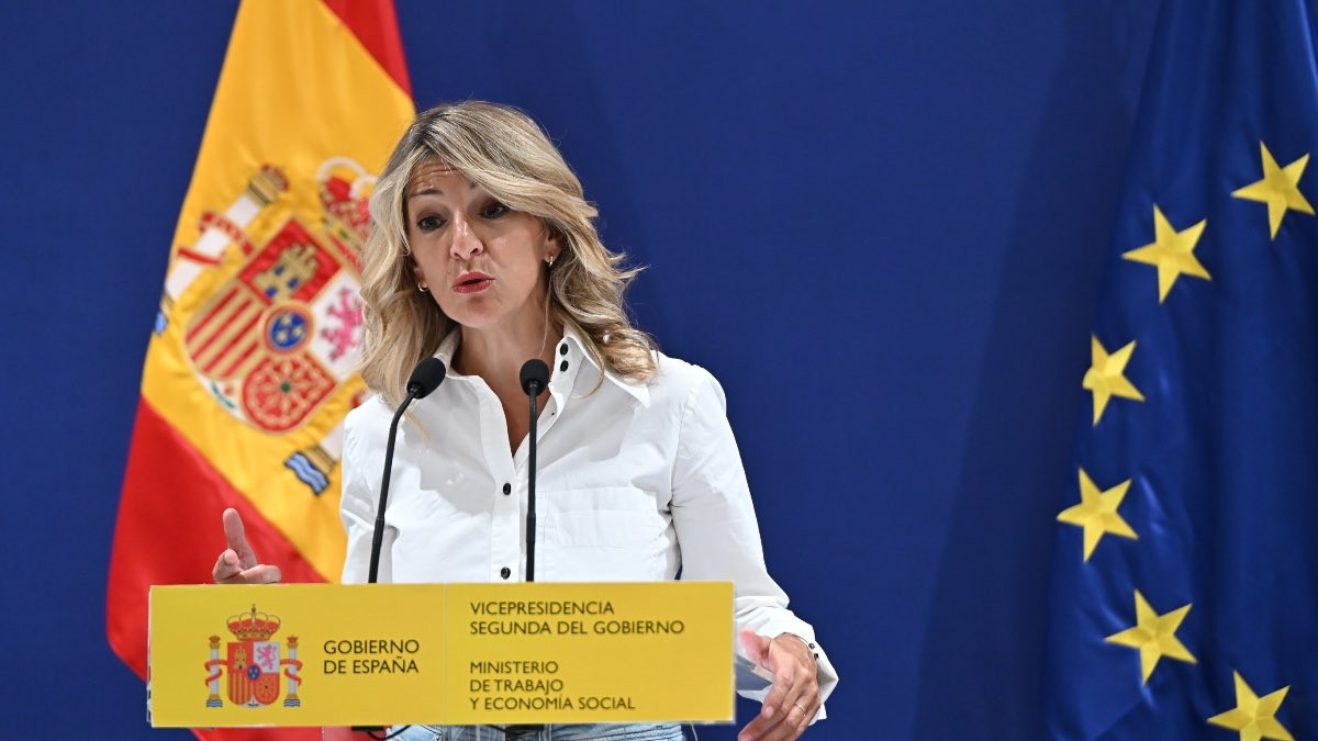 Yolanda Díaz lo deja muy claro: “Vamos a tener un año nuevo con jornada reducida”