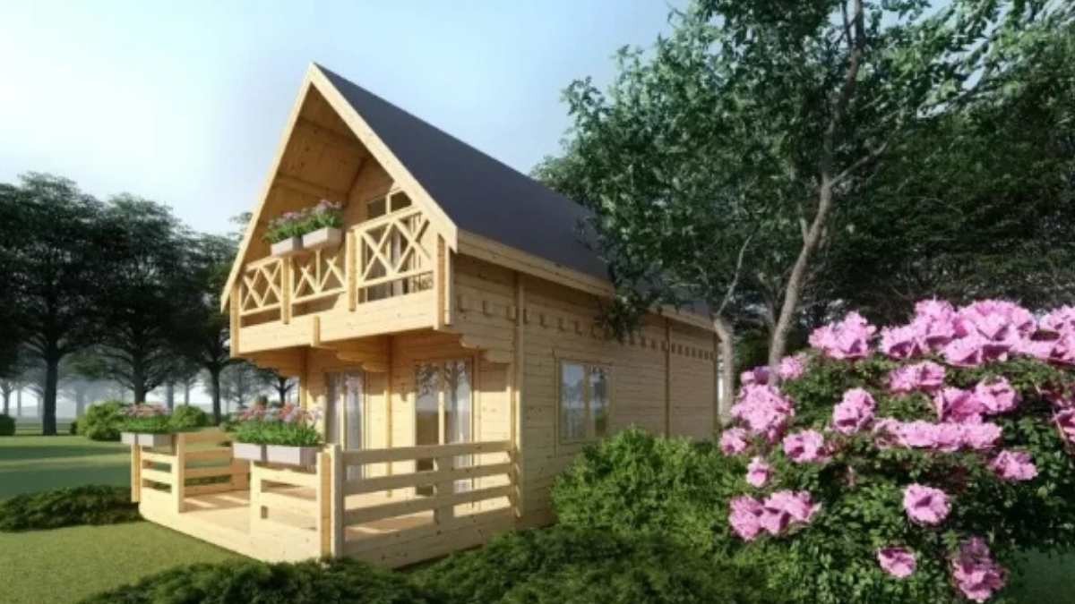 La increíble casa prefabricada con, 2 plantas, 2 terrazas y 2 dormitorios que se vende a un precio único