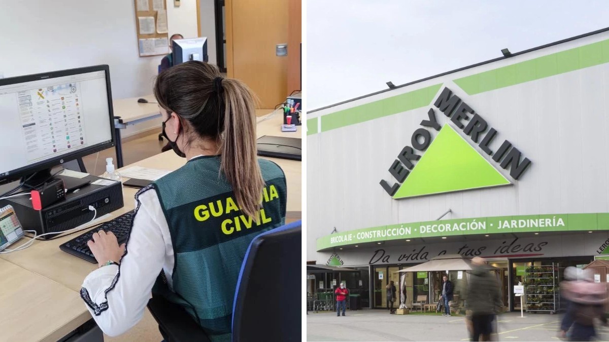 La Guardia Civil alerta de una nueva estafa relacionada con Leroy Merlin: “No piques, es phishing”