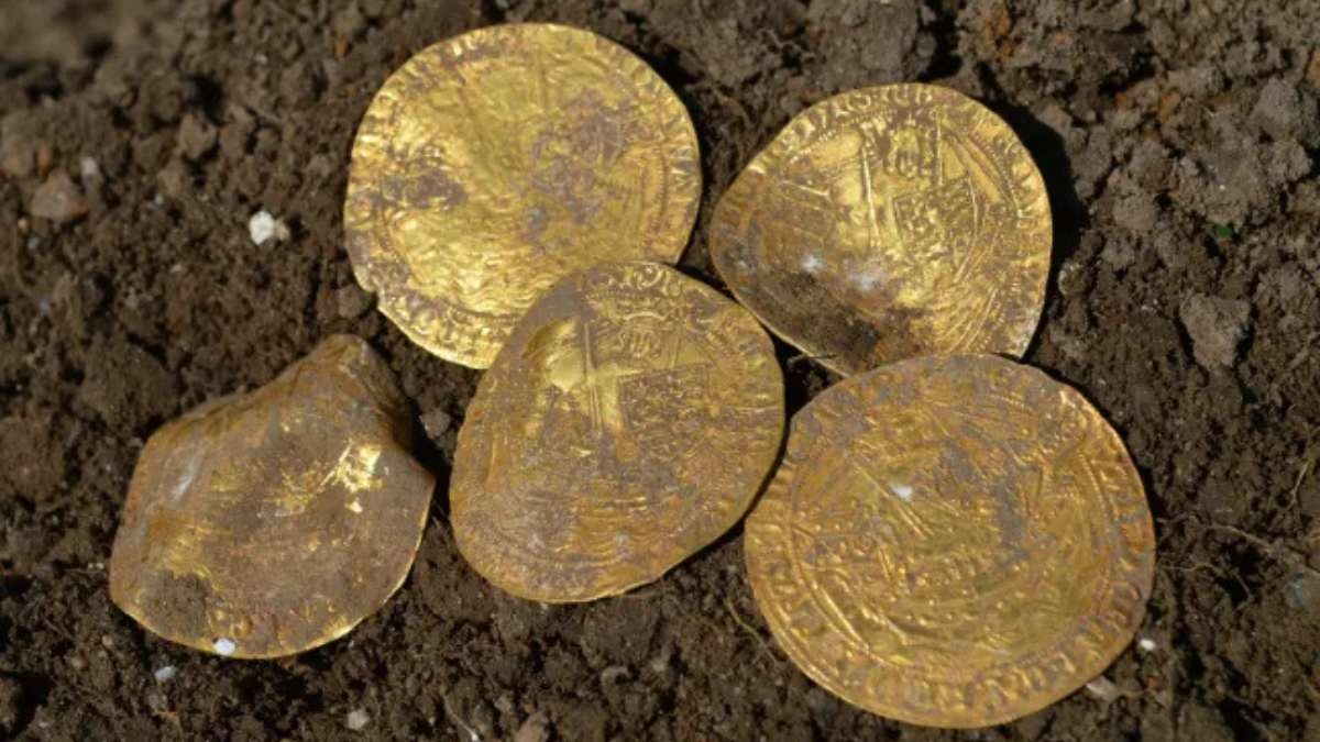 Un grupo de aficionados va al bosque y encuentra varias monedas de oro valoradas en 180.000 euros