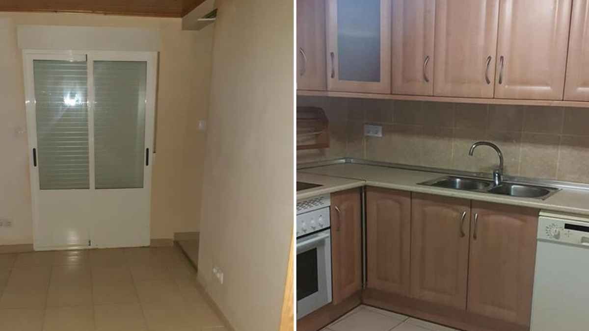 Unicaja ofrece un chalet con 126 metros, 3 habitaciones y cocina amueblada por tan solo 39.200 euros
