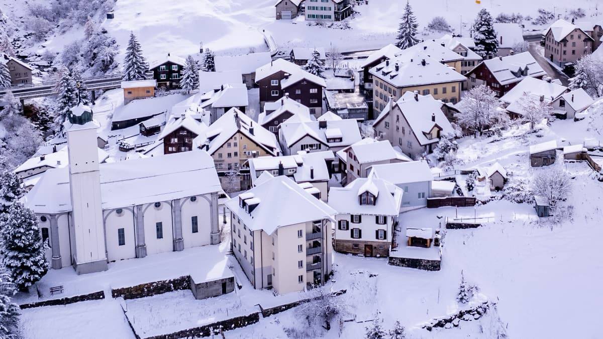 Hospental Suiza, municipio de los Alpes suizos
