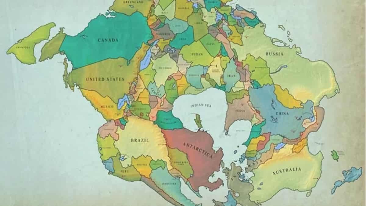Así será el mundo dentro de 250 millones de años: lo dice un mapa