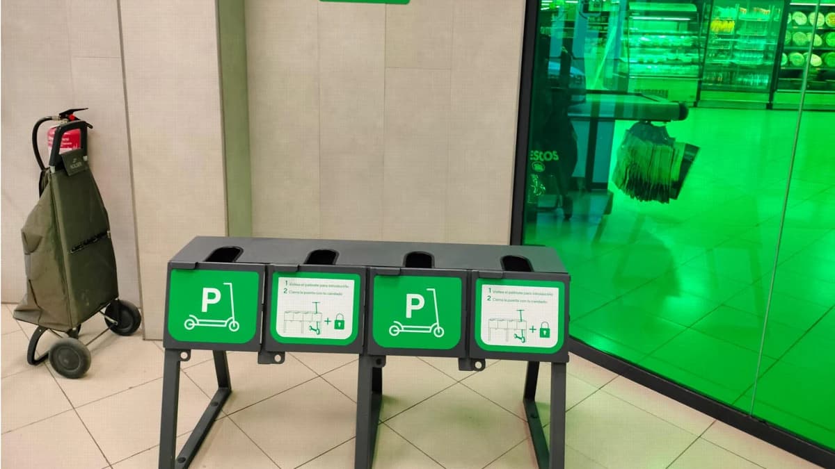 Nuevo parking para patinetes eléctricos