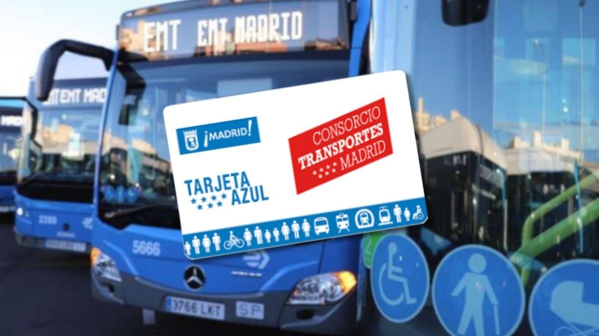 Qué es la Tarjeta Azul de transportes de Madrid y cómo conseguirla