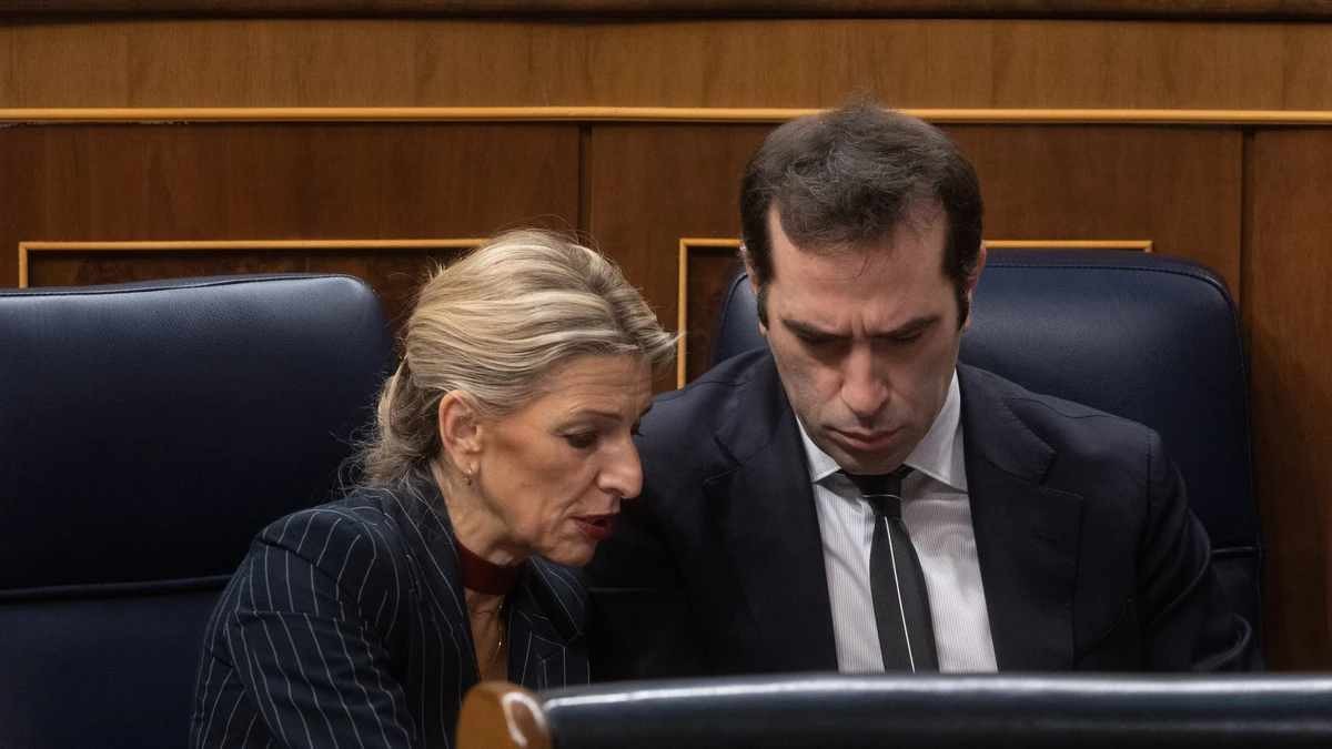 Yolanda Díaz pide a Carlos Cuerpo una reunión de urgencia para que explique por qué no se reduce la jornada laboral