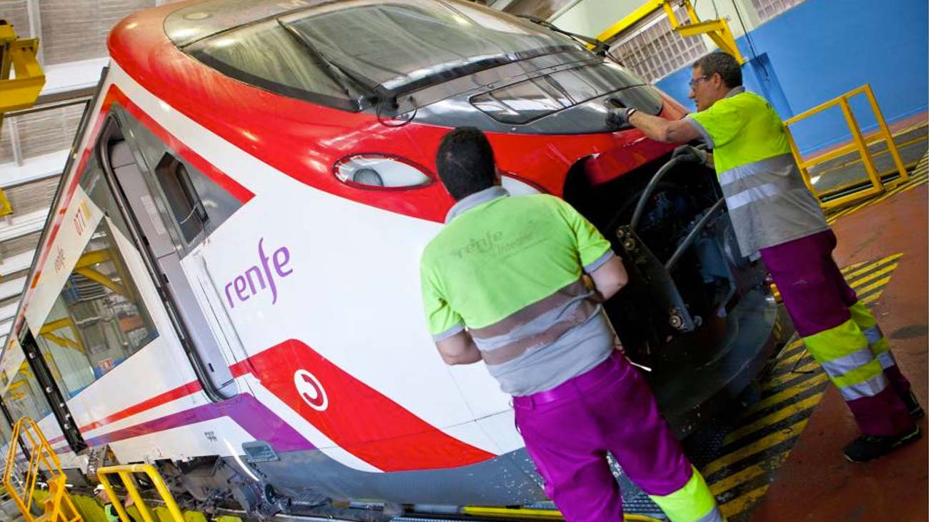 Renfe anuncia la oferta de 52.000 puestos de trabajo por la compra de nuevo material rodante