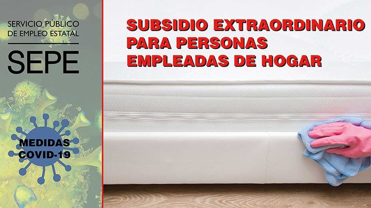 El SEPE paga el 6,2% de las solicitudes de la prestación por desempleo para empleadas de hogar