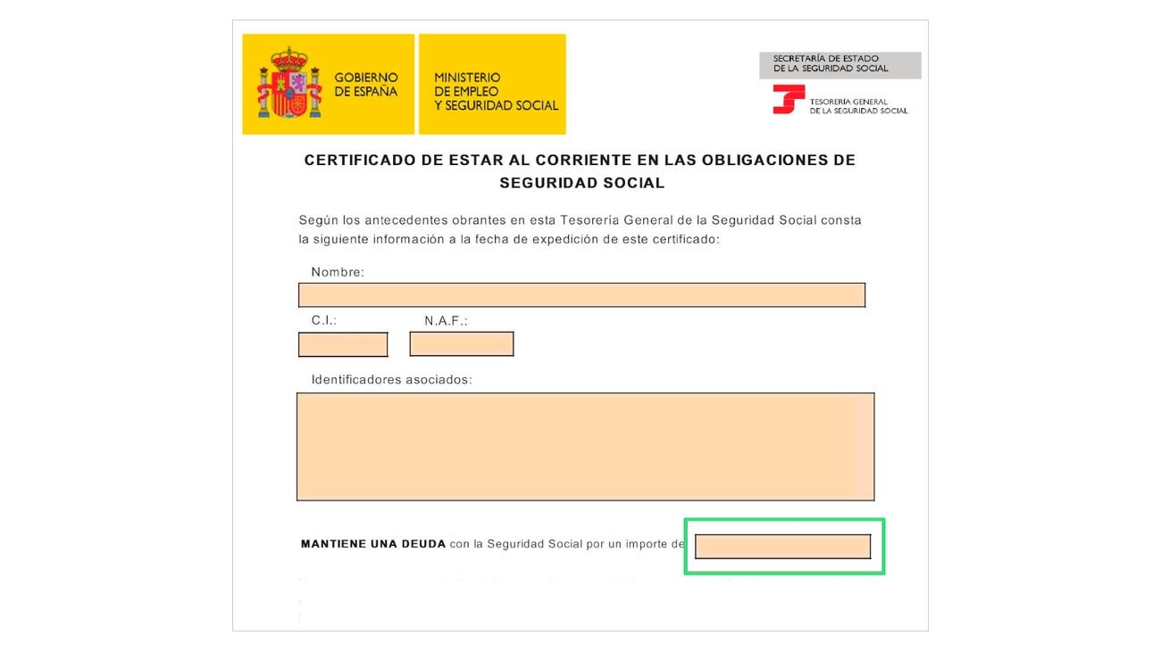 ¿Deudas con la Seguridad Social? Con este documento sabrás si estás al corriente del pago de las cuotas